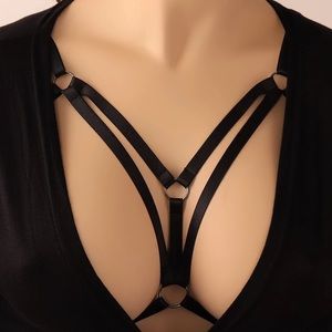 Sexy Lingerie Garter Strappy Cage Harness